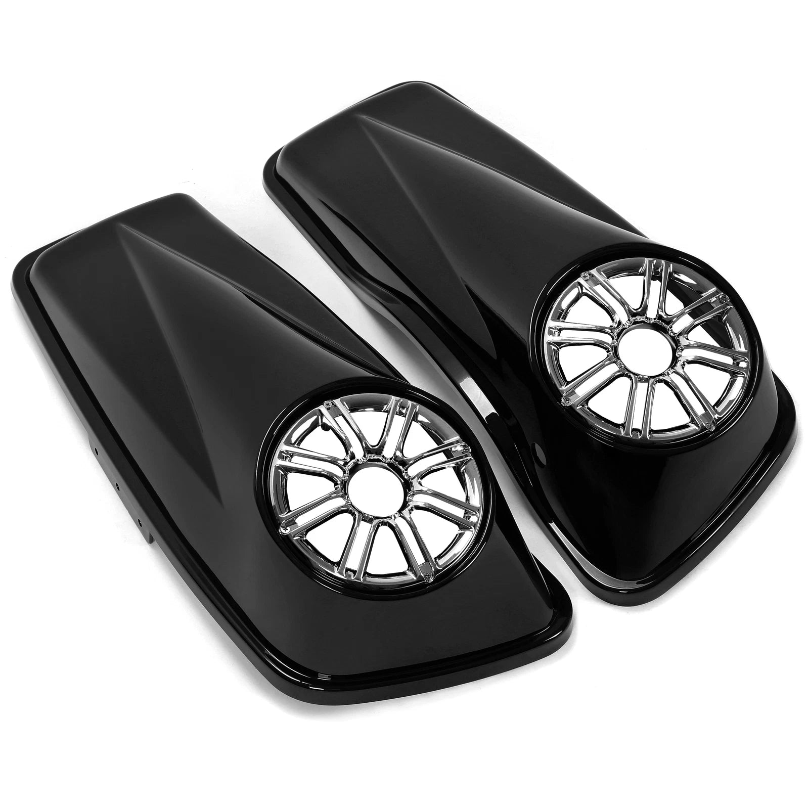 6.5" Saddle Bag Speaker Lids for Harley Touring Road King Street Glide (2014–2024)