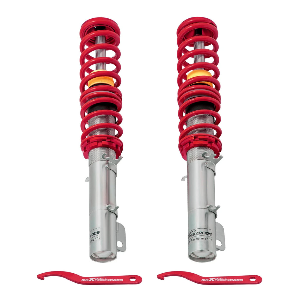 Front Pair Adjustable Coilovers for VW Golf Jetta MK4 (1998–2005)
