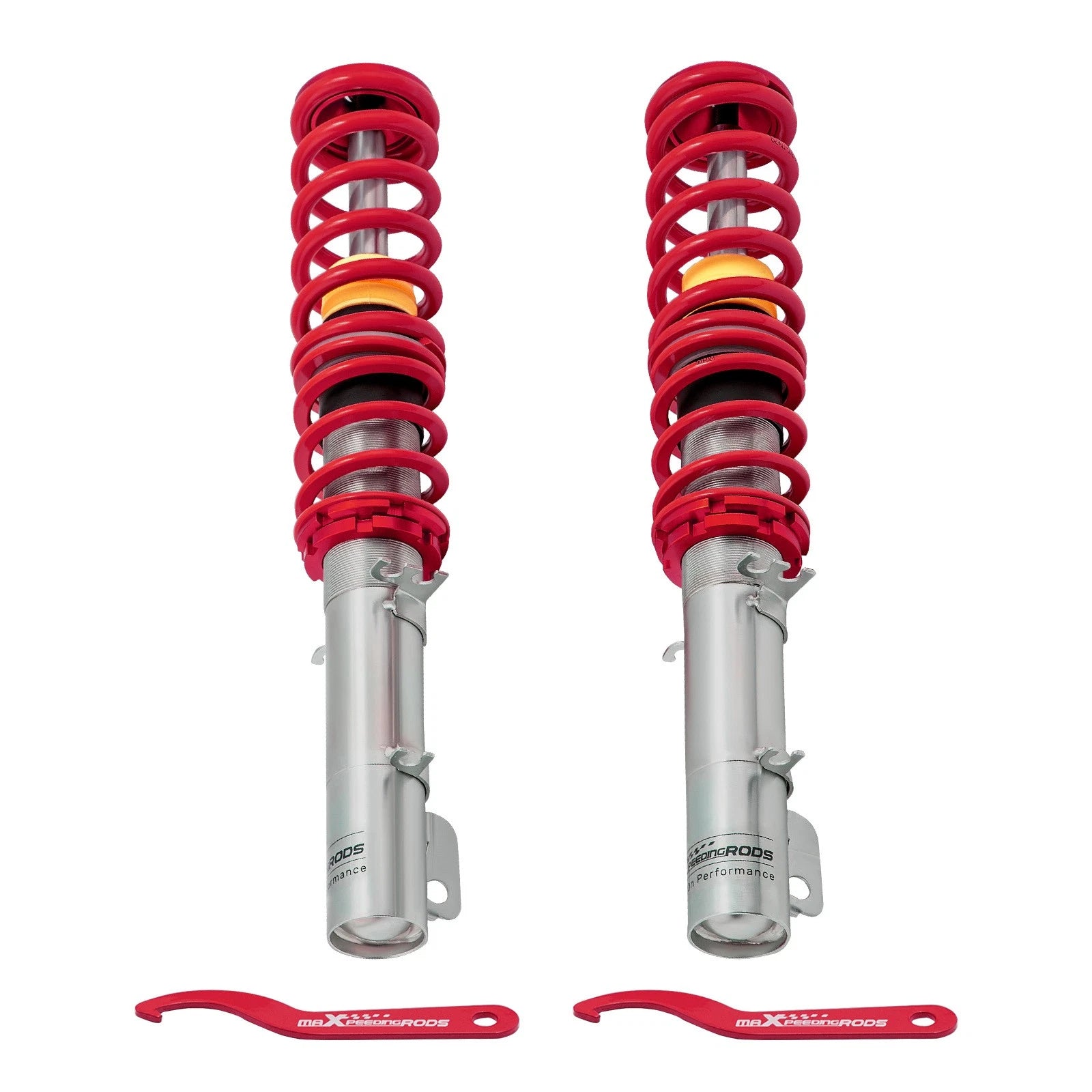 Front Pair Adjustable Coilovers for VW Golf Jetta MK4 (1998–2005)