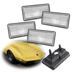 Clear Side Marker Parking Lights for Chevy Corvette C3 (1974–1979)