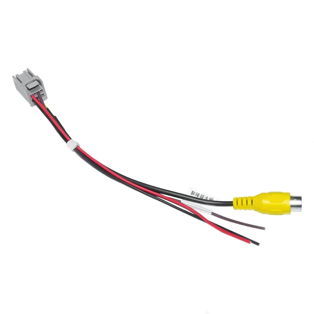 8Pin Rear Camera Video Plug RCA Cable for Parking Reverse Adapter