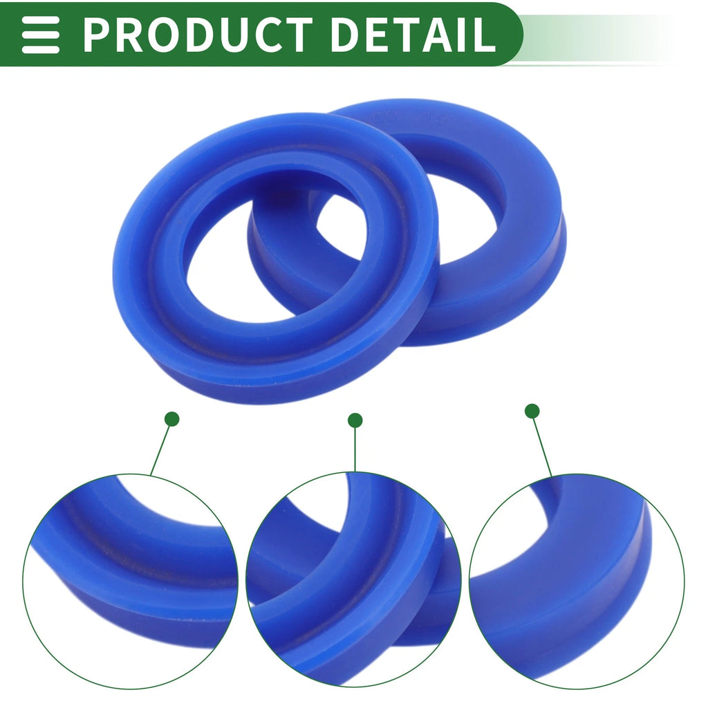 Set of 5 Oil Seal Rotary Shaft Seal TPU 38x60x10mm High Pressure