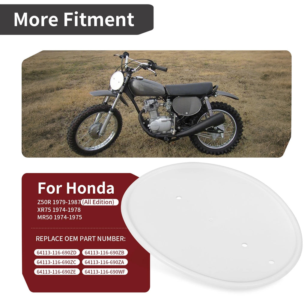 Front Side Number Plate for Honda Z50R (1979-1987)