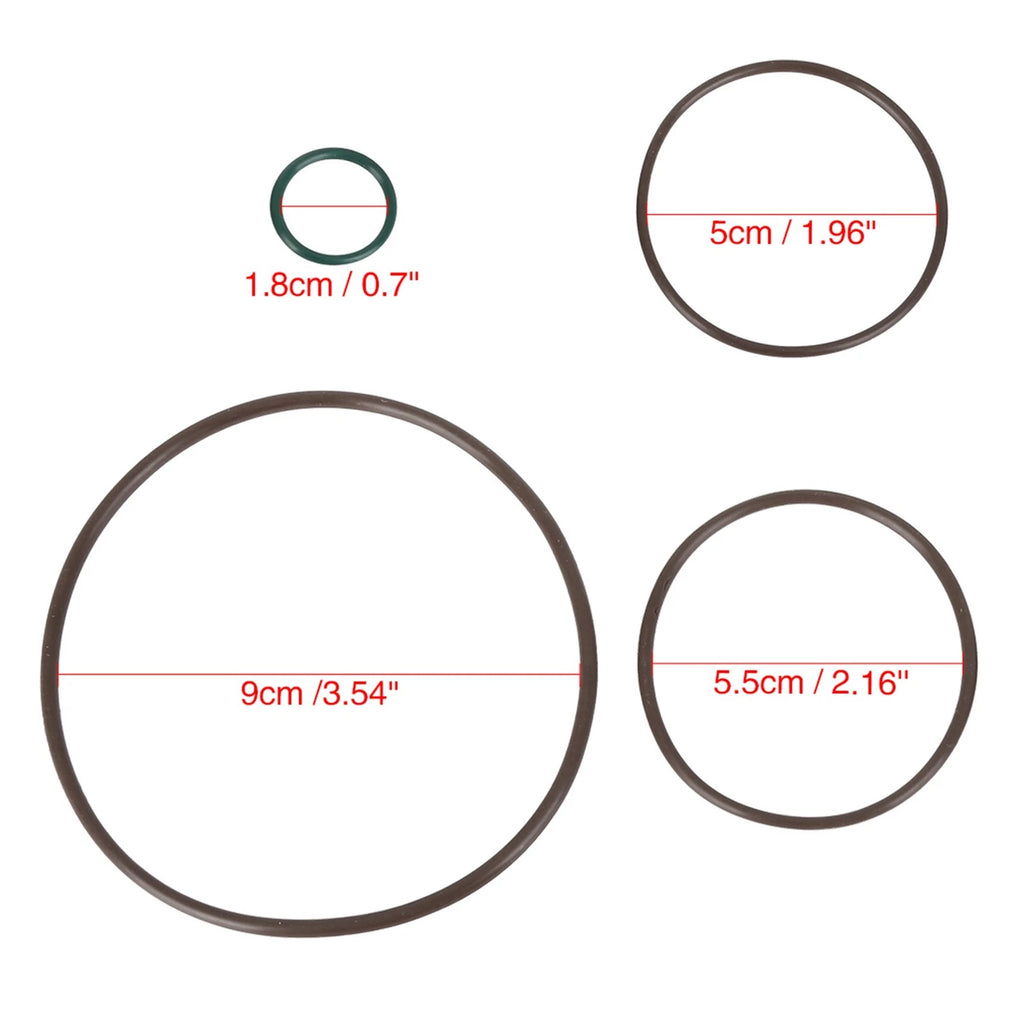Vacuum Pump Rebuild Kit O Rings Gasket for VW Audi 2.0T (2005–2007) 6D145100