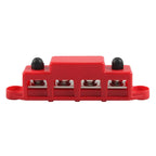 5/16" 4 Stud Bus Bar Terminal Power Distribution Block for Boat Truck Camper