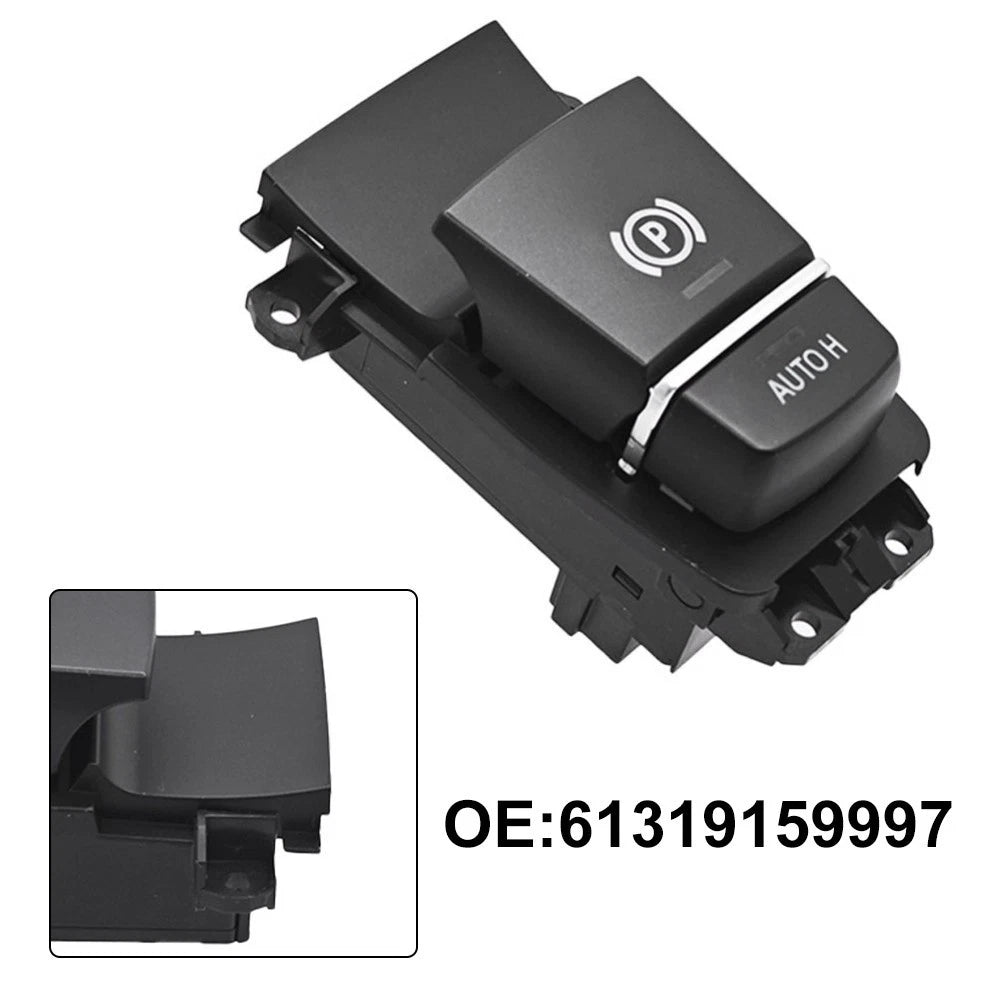 Black Parking Brake Switch for BMW 520i 535i (2010–2013) OEM