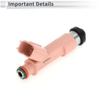 Fuel Injector No. 23209-21090 for Toyota Prius C (2012–2018) 1 Pc Pink