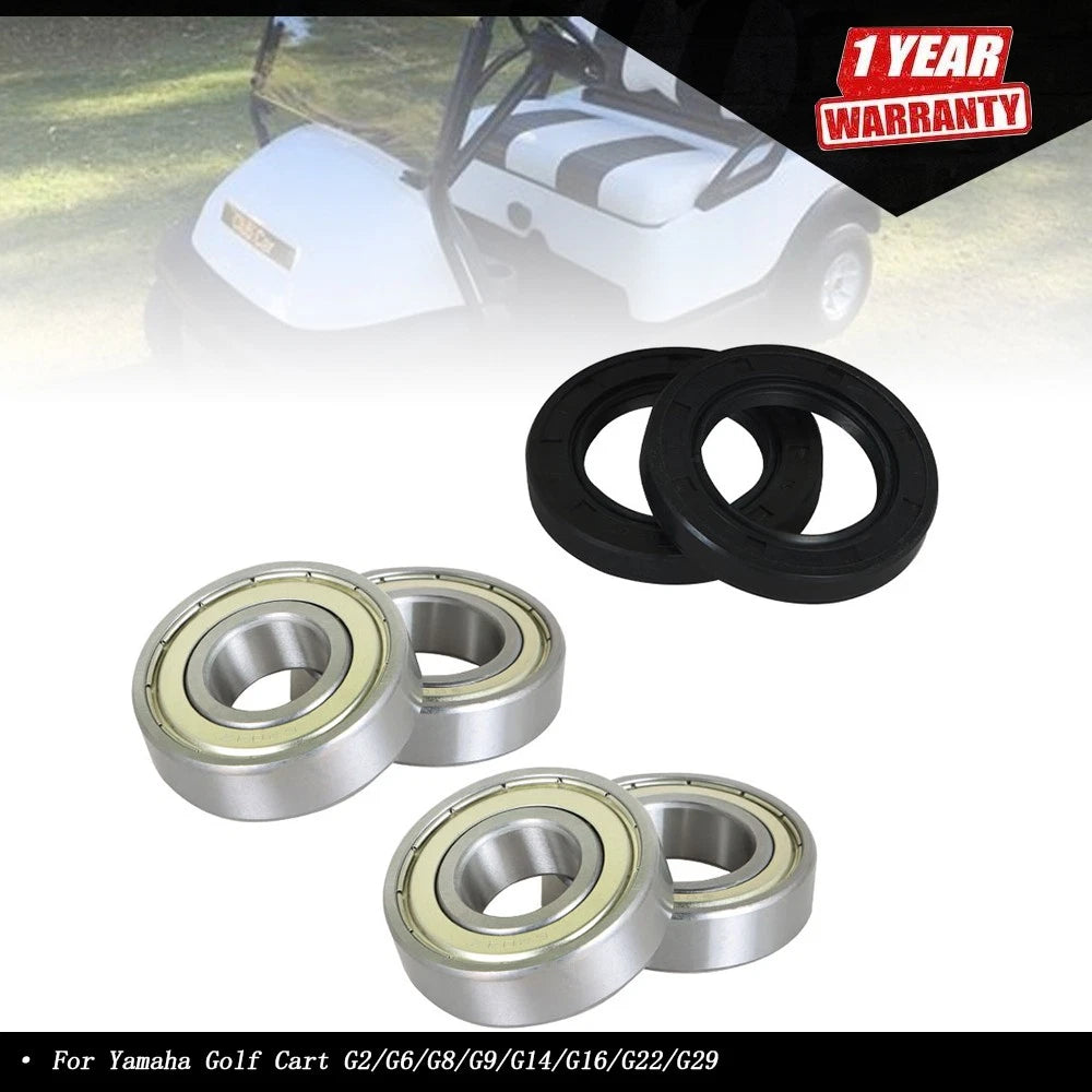 Front Wheel Bearings & Seal Kit for Yamaha Golf Cart (G2–G29)