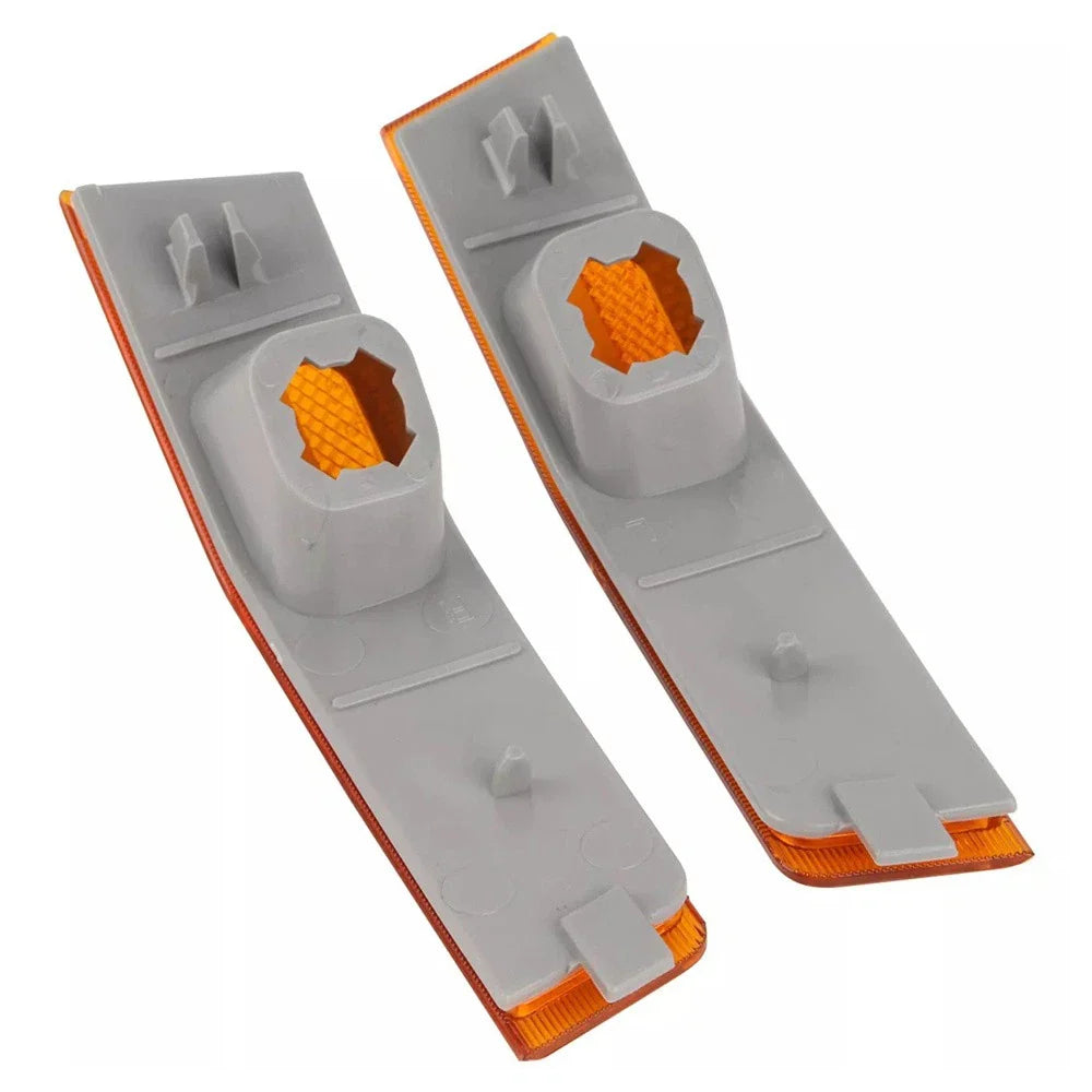 Amber Front Bumper Side Marker Light Shell for 07-10 Lincoln MKX (2007-2010)