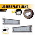 2X White LED License Plate Light for Cadillac CTS (2008–2010)
