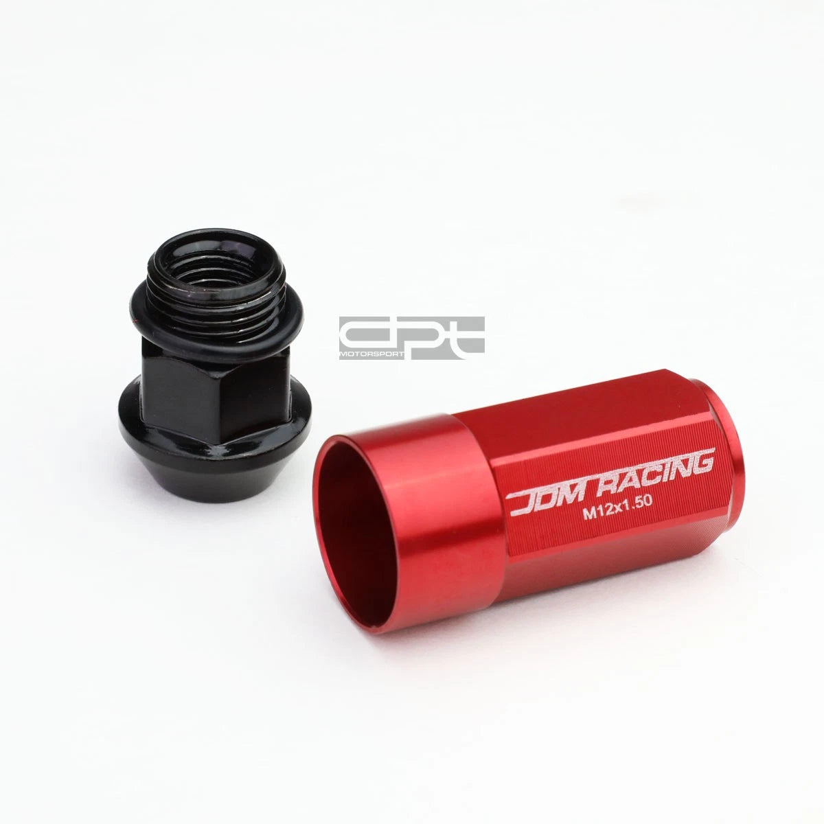 20 PCS M12X1.5 Red Aluminum Lug Nuts for JDM Vehicles