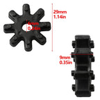 3x Flexible Coupling Steering Coupler