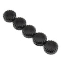 5Pcs Black Aluminum Radio Knobs for Honda GL1500 Goldwing (1988-2000)
