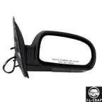 Right Passenger Side Mirror for Isuzu, GMC, Oldsmobile, Chevy (VAQ2 GM1321394)