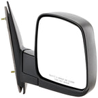 Manual Non-Electric Right Side Mirror for Chevy Express (2003–2007) Textured Black
