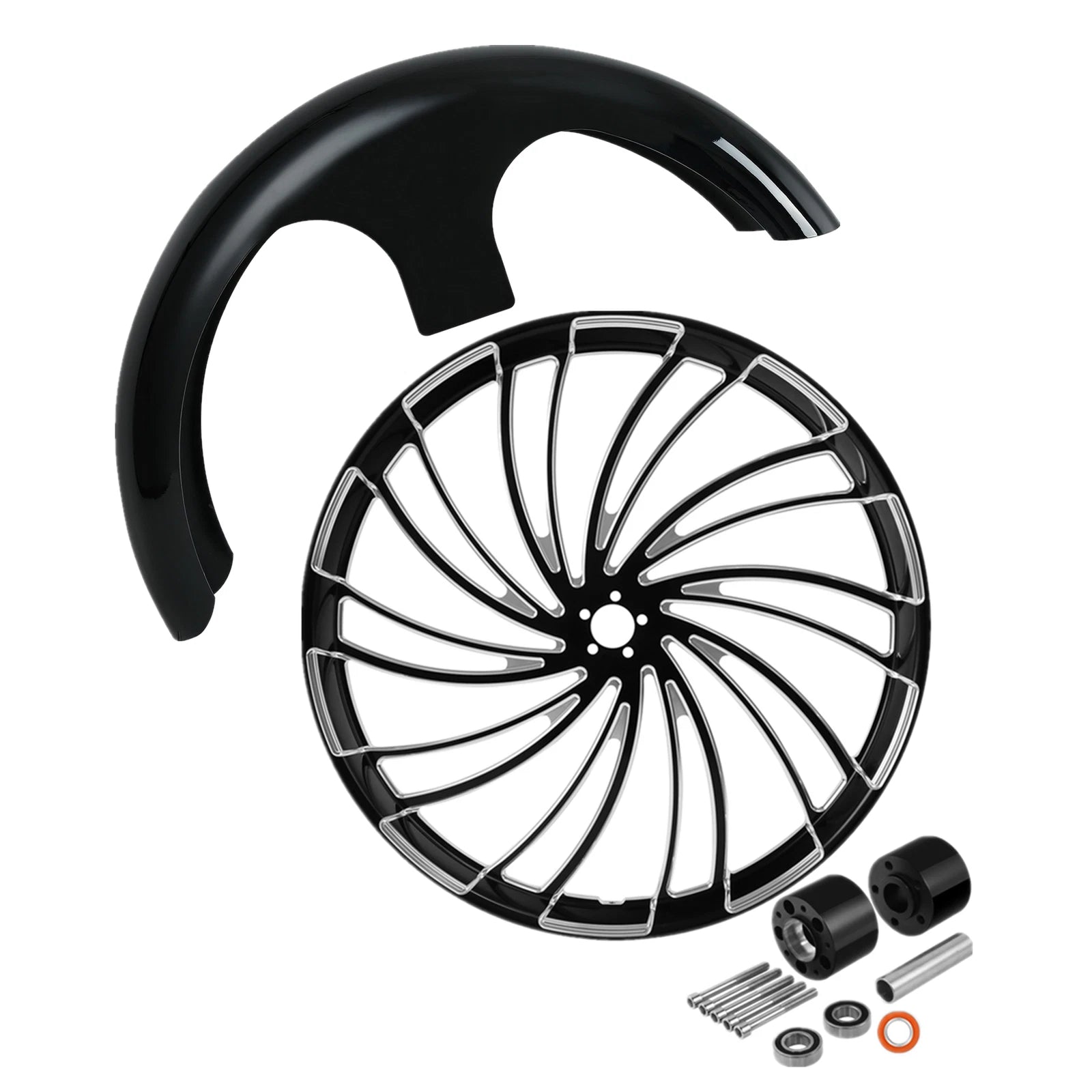 30" Front Wheel Rim Hub for Harley Touring Glide (2008–2023)