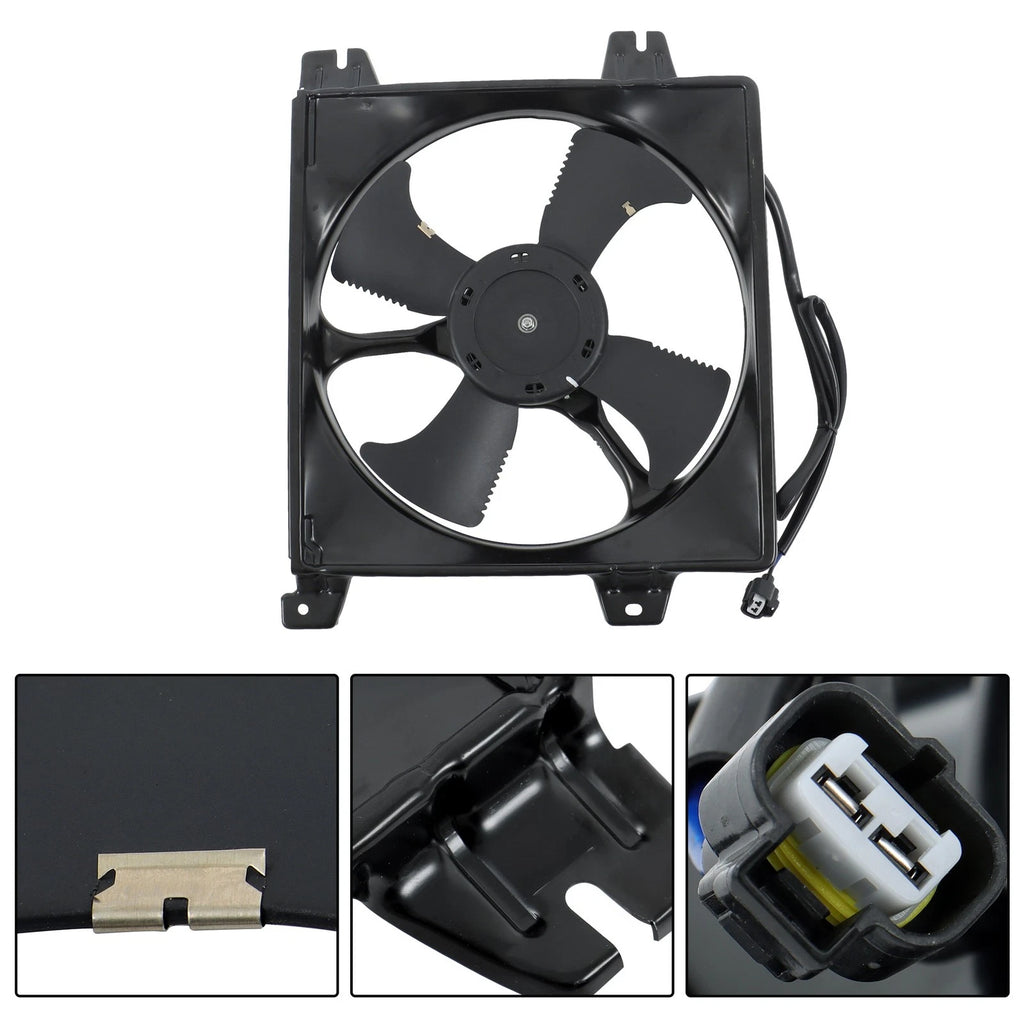 A/C Condenser Fan Assembly with Shroud for Mitsubishi Galant (1999-2004)