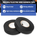 Set of 4 Wire Loom Tape for Automotive Wiring Insulation