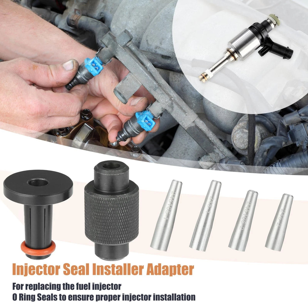 6pcs Fuel Injector Seal Install Sizer Tool for GM Subaru (EN-49245, EN-51105)