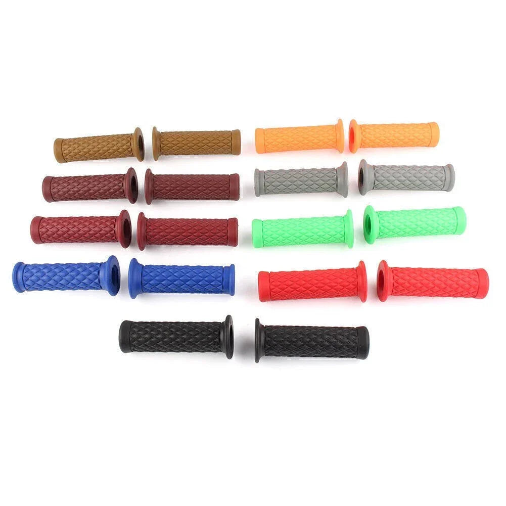 Rubber Handlebar Hand Grips for Motorcycle Bike Universal