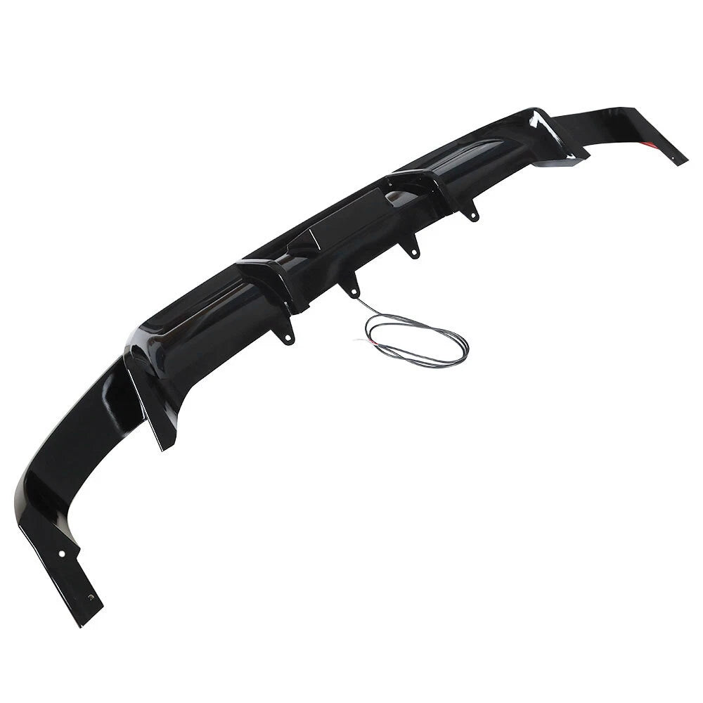Rear Bumper Lower Diffuser with LED Light for Toyota Camry (2018–2021)