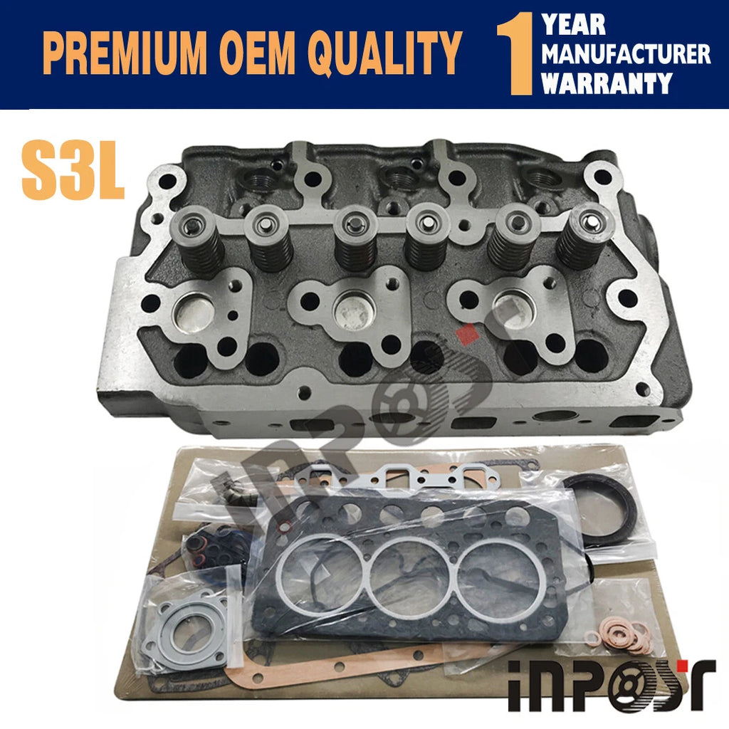 Cylinder Head Assembly for Mitsubishi CAT 302.5C, 303CR, 303SR (S3L, S3L2, S3L-2)