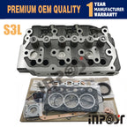Cylinder Head Assembly for Mitsubishi CAT 302.5C, 303CR, 303SR (S3L, S3L2, S3L-2)