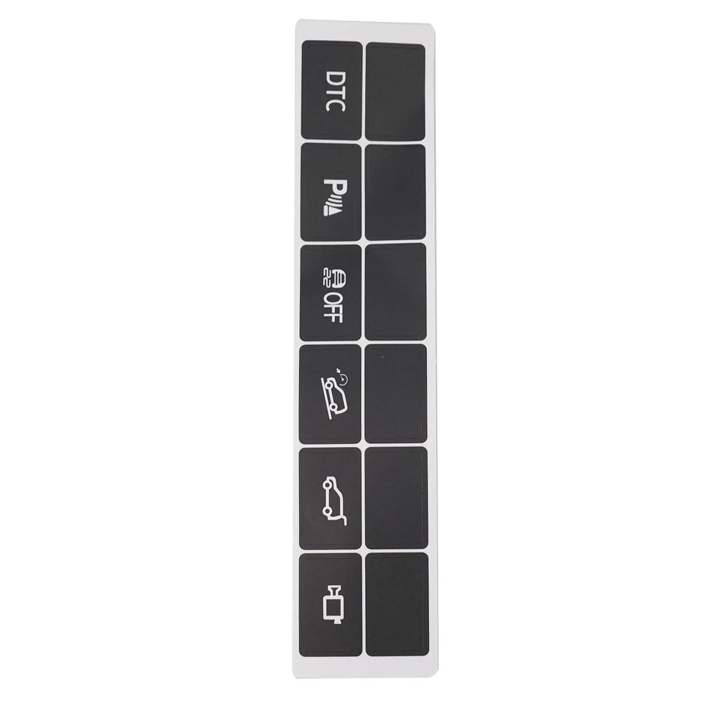 Repair Button Sticker for Car Model