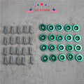20 pcs Green Billet Aluminum Fender Washer for Universal Fit 