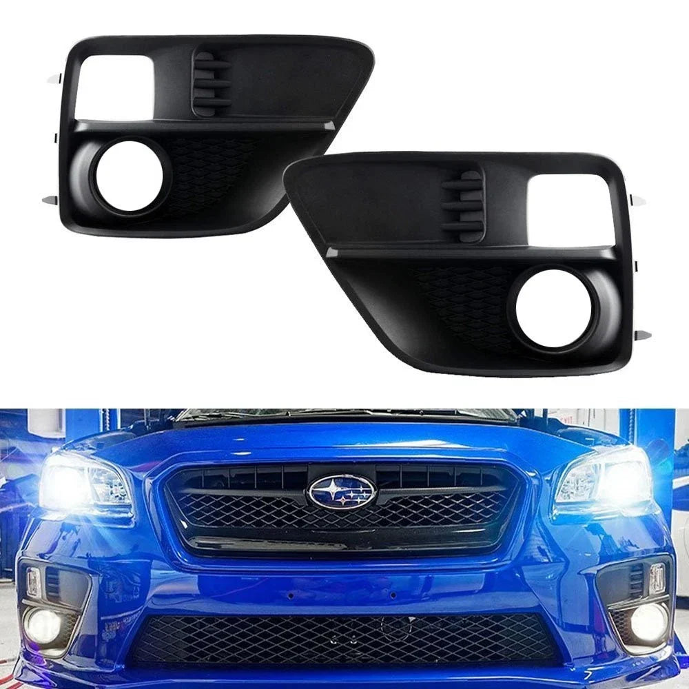 2 x Pair Fog Lights Bezel Covers for Subaru WRX (2015–2017)