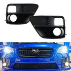 2 x Pair Fog Lights Bezel Covers for Subaru WRX (2015–2017)