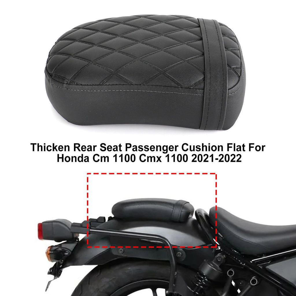 Rear Seat Passenger Cushion for Honda CM 1100 CMX 1100 (2021–2024) Flat Black