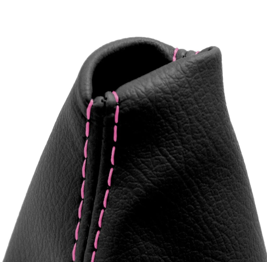 Automatic Shift Boot for Kia Soul (2011–2013) Pink Stitch Leather Synthetic