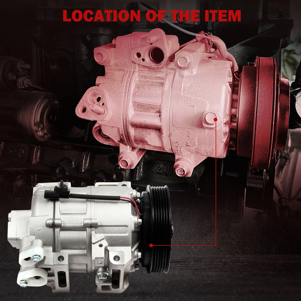 A/C Compressor for Nissan Altima Sentra 2.5L (2007-2011)