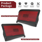 Pair Rear Tail Light Kit for John Deere 415 425 (M116504 M116505 M116132 M116133)