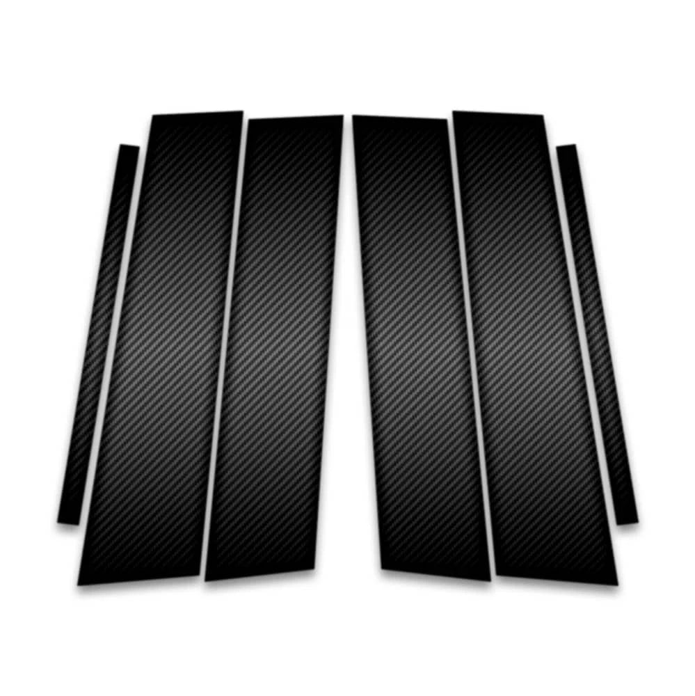 6pc Carbon Fiber Pillar Post Covers for 2013-2016 Mazda CX-5 - SRC0909