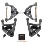 Set of 2 Front Tubular Upper Lower A-Arms for Pontiac LeMans/GTO/Tempest (1964–1972)