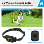 GPS Dog Tracker for Pet Collar (Waterproof, 4G, Real Time)