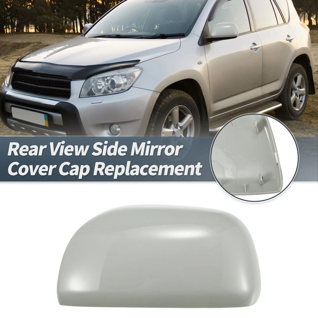 Left Side Mirror Cover Cap Gray for Toyota RAV4 (2006–2009)