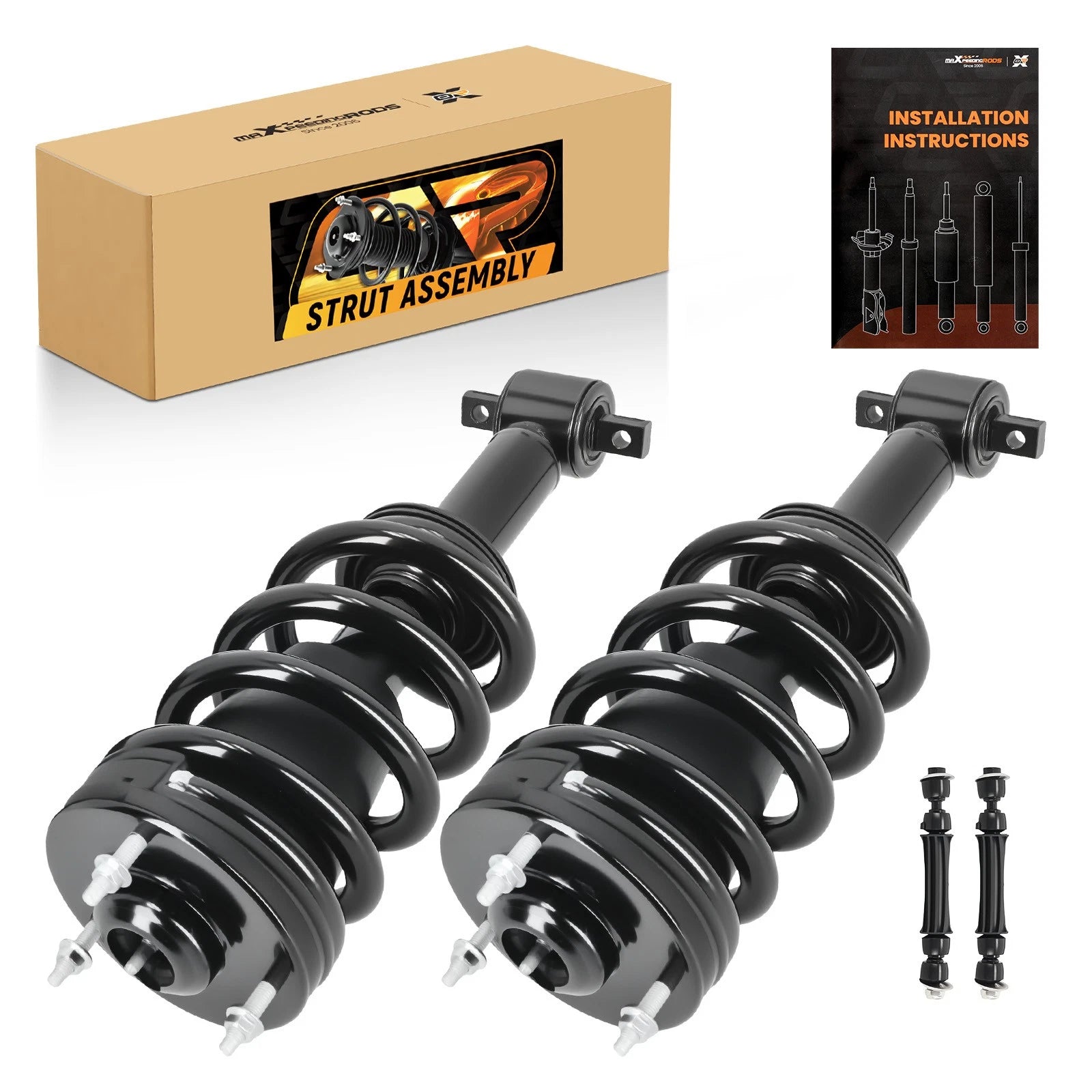 Complete Front Strut Sway Bar Link for Chevy Silverado GMC Sierra 1500 (2007–2013)