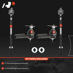 Set of 4 Front Inner & Outer Tie Rods for Nissan Altima (2002–2004) Maxima (2003–2008)