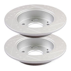 Set of 4 Brake Rotors for Honda Accord V6 (1998–2002)