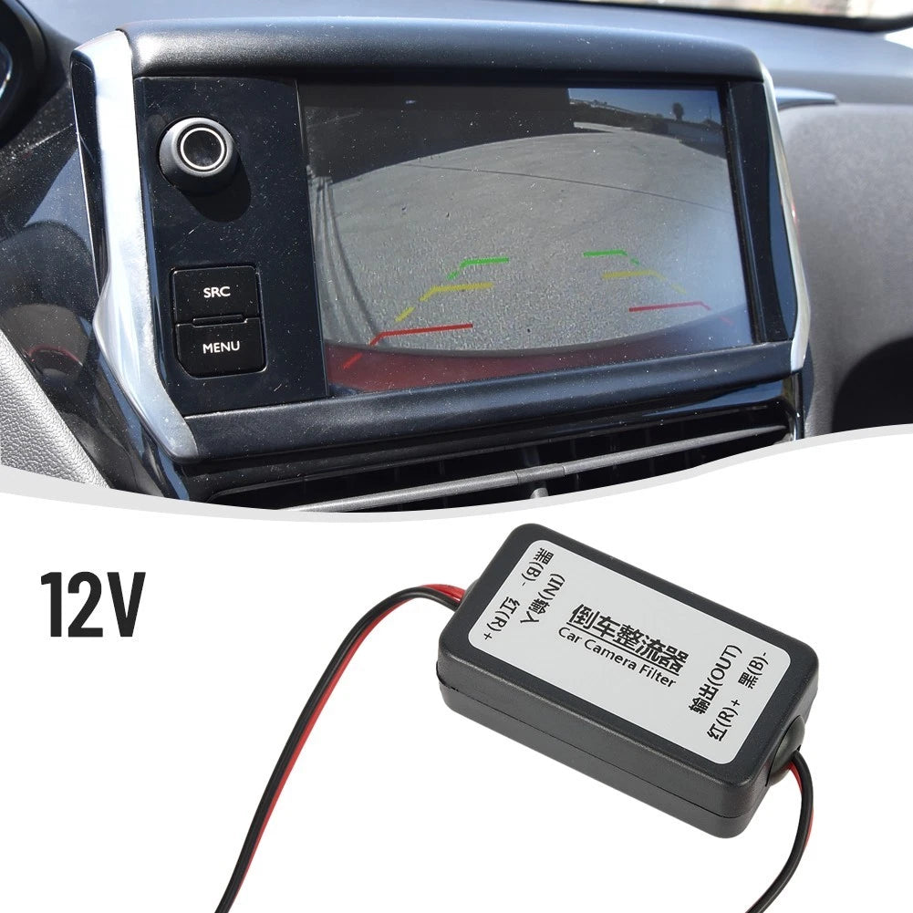 12V Power Filter for Rear View Camera (Compatible with )