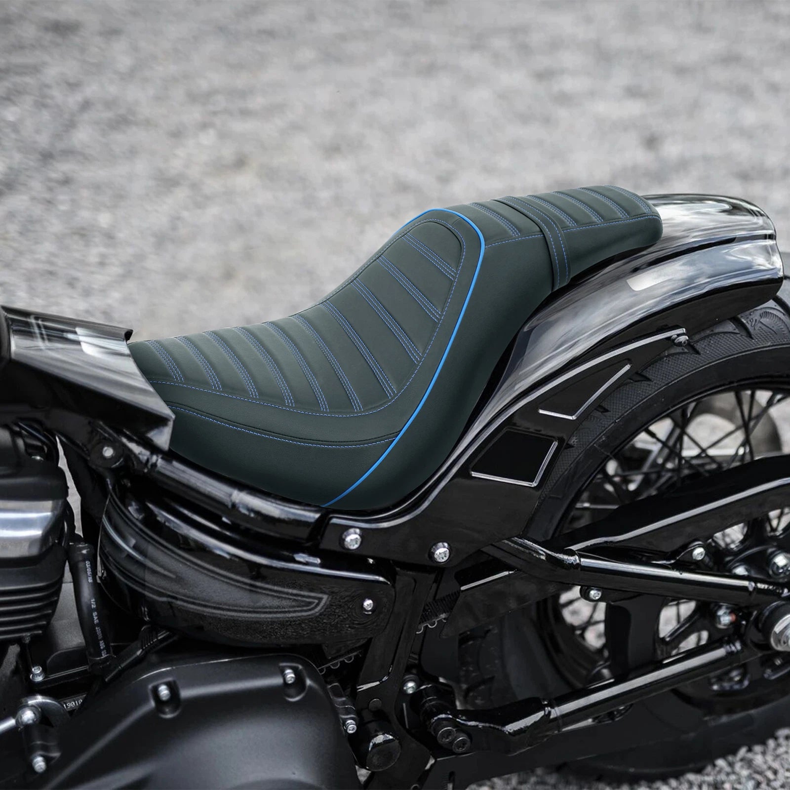 Rider Driver Passenger Seat for Harley Softail Street Bob Deluxe (2018–2026)