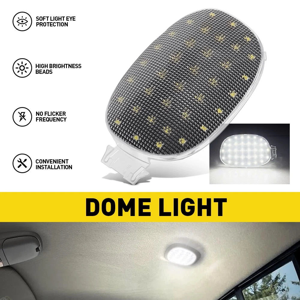 Interior LED Roof Dome Light for Dodge Neon (2001–2003) JV76TL2