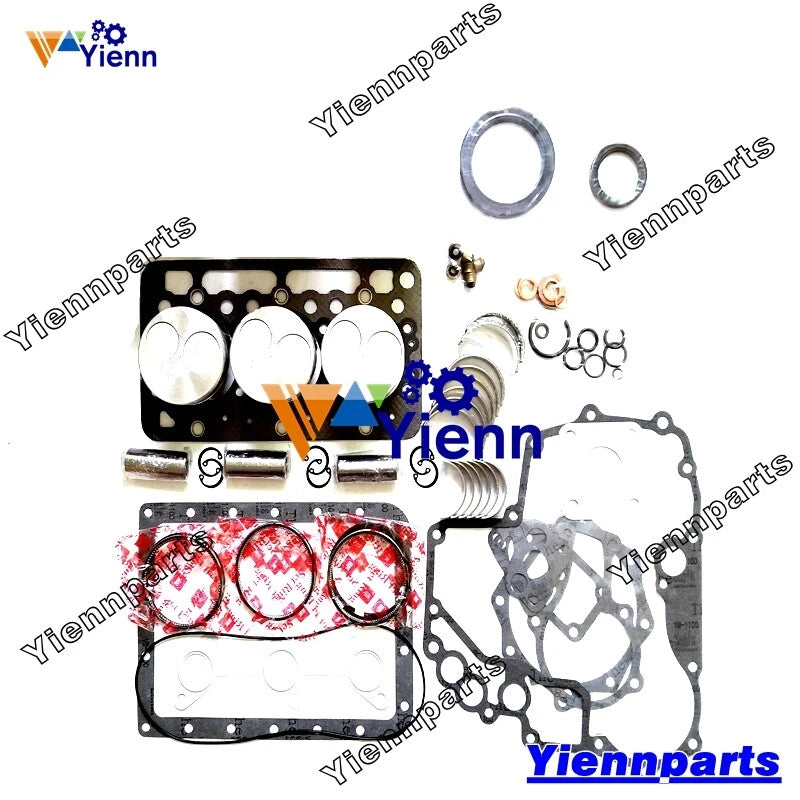 Engine Overhaul Rebuild Kit D782-EBH D782 for Kubota B7410DT (2000–2005)