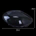 Headlight Lens Cover Set for Mercedes-Benz W251 R350 R500 (2006–2010)
