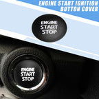 Ignition Button Cover Decal for Toyota Tacoma (2016–2021) Black
