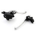 Chrome Hand Control Reservoir Brake Clutch Lever for Motorcycle (7/8")