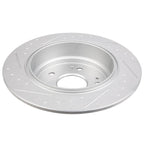 Set of 2 Slotted Rear Brake Rotors for Honda CR-V (2002–2004)